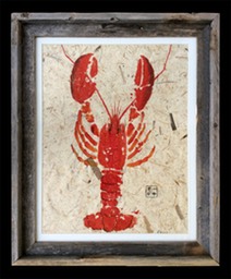 Lobster-Maine-framed