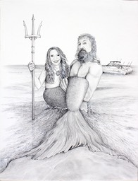 Neptune and His Mermaid